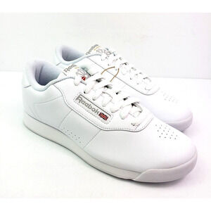 Reebok Classic Princess Womens Size 9W White Training Sneaker Shoes 30500